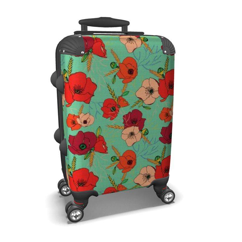 Harvest Poppies Suitcase